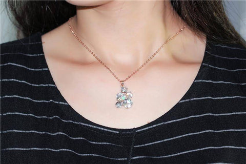 Image of Special Fashion-forward Cubic Ladies Necklace