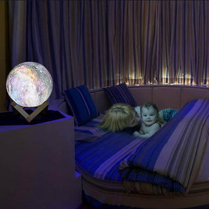 16/2 Color Restful Sleep / Romantic Moon Lamp. A perfect gift for the whole family.