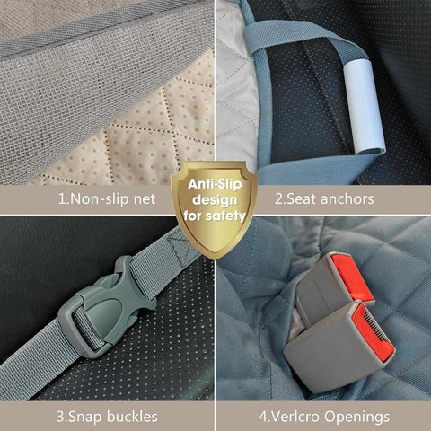 Image of Jolly Dog Waterproof Car Seat Cover With View Mesh