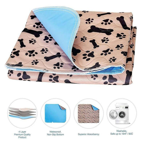 Image of Jolly Dog Reusable Pee-Absorbing Bed Mat