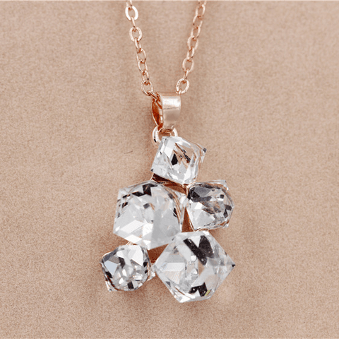 Image of Special Fashion-forward Cubic Ladies Necklace