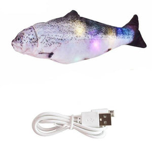 Jolly Cat Electronic USB Charging Fish Simulation Toy